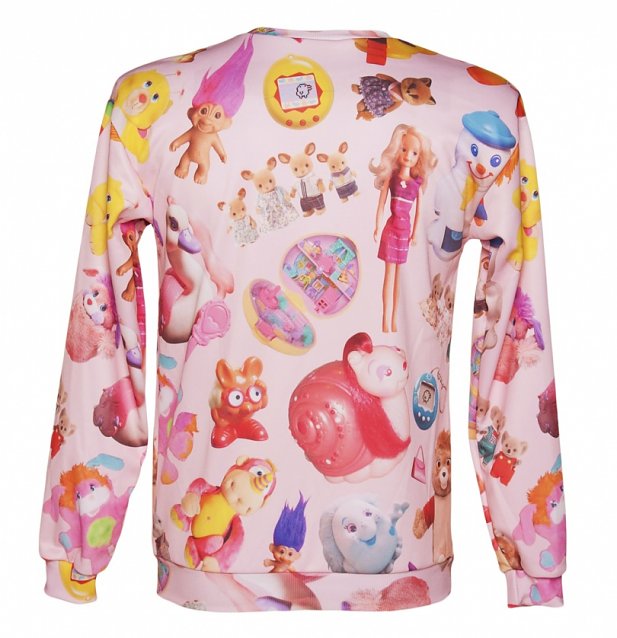 Unisex All Over Print Vintage Toys Sweater Unisex All Over Print Vintage Toys Sweater
