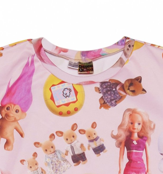 Unisex All Over Print Vintage Toys Sweater Unisex All Over Print Vintage Toys Sweater