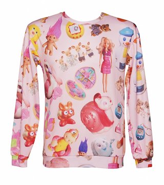 Unisex All Over Print Vintage Toys Sweater Unisex All Over Print Vintage Toys Sweater