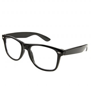 Black Clear Geek Glasses Black Clear Geek Glasses