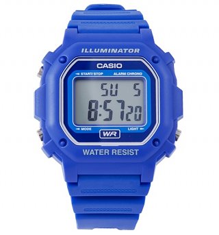 Blue Retro Illuminator Watch F-108WH-2AEF from Casio Blue Retro Illuminator Watch F-108WH-2AEF from Casio