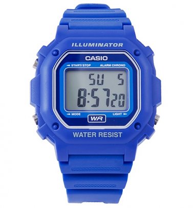 Blue Retro Illuminator Watch F-108WH-2AEF from Casio Blue Retro Illuminator Watch F-108WH-2AEF from Casio