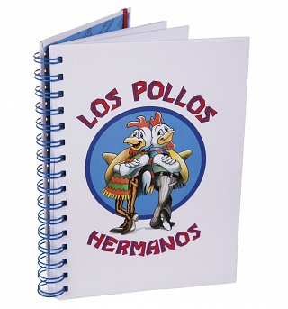 Breaking Bad Los Pollos Hermanos Notebook Breaking Bad Los Pollos Hermanos Notebook
