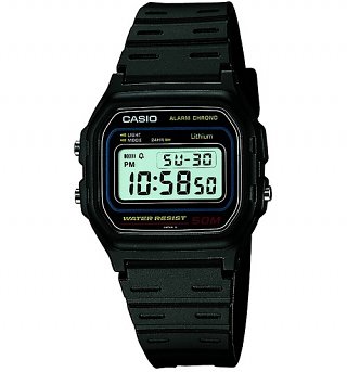 Classic Black Watch W-59-1VQES from Casio Classic Black Watch W-59-1VQES from Casio