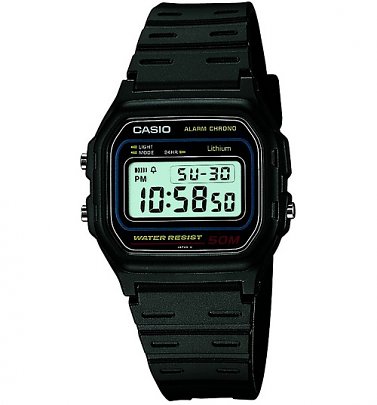 Classic Black Watch W-59-1VQES from Casio Classic Black Watch W-59-1VQES from Casio
