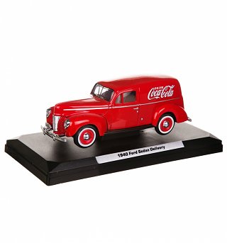 Coca-Cola 1940 Ford Sedan Delivery Van 1:24 Scale Diecast Model Coca-Cola 1940 Ford Sedan Delivery Van 1:24 Scale Diecast Model