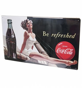 Coca-Cola Bathing Beauties Metal Sign Coca-Cola Bathing Beauties Metal Sign