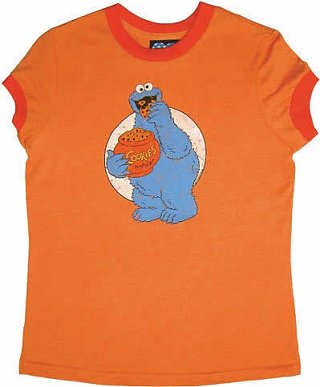 cookie monster t shirt