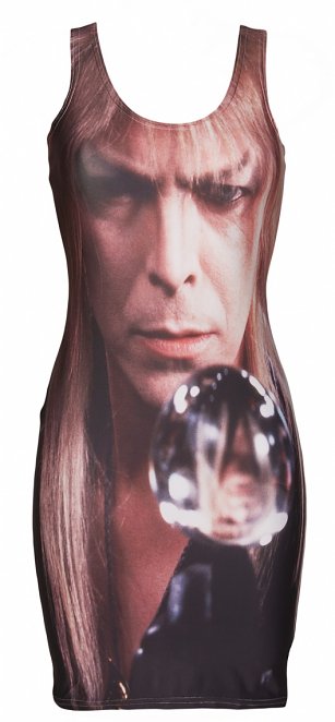 Women's Crystal Ball Bowie Labyrinth Body-Con Dress Women's Crystal Ball Bowie Labyrinth Body-Con Dress