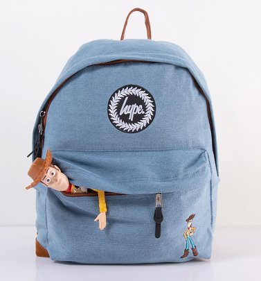 Disney Pixar Toy Story Woody Denim Backpack from Hype Disney Pixar Toy Story Woody Denim Backpack from Hype
