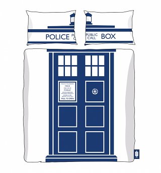 Double Doctor Who TARDIS Duvet Cover Set from BBC Worldwide Double Doctor Who TARDIS Duvet Cover Set from BBC Worldwide