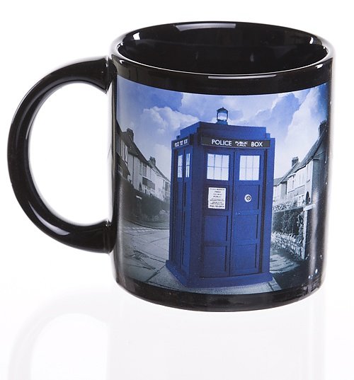 Doctor Who Heat Changing Tardis Mug Doctor Who Heat Changing Tardis Mug