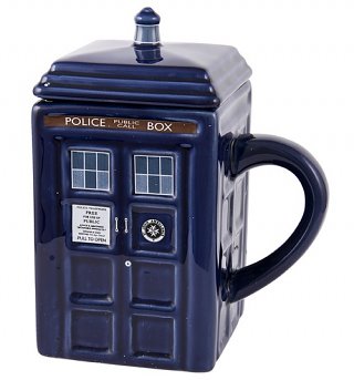 Doctor Who TARDIS Mug With Lid Doctor Who TARDIS Mug With Lid