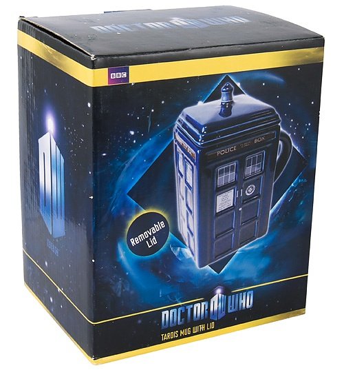 Doctor Who TARDIS Mug With Lid Doctor Who TARDIS Mug With Lid