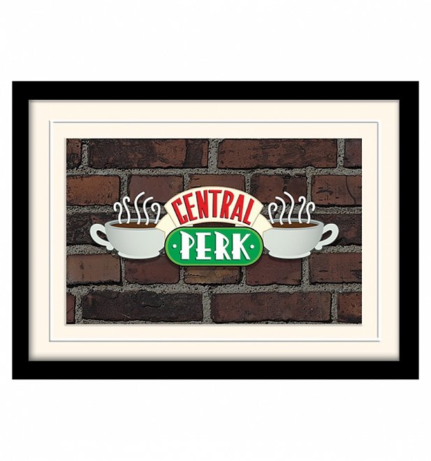 Friends Central Perk Framed Print 30cm x 40cm Friends Central Perk Framed Print 30cm x 40cm