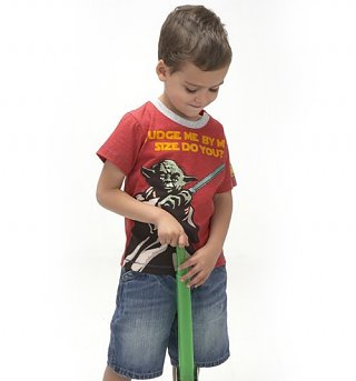 Kids Yoda Judge Me By My Size Star Wars T-Shirt from Fabric Flavours Kids Yoda Judge Me By My Size Star Wars T-Shirt from Fabric Flavours