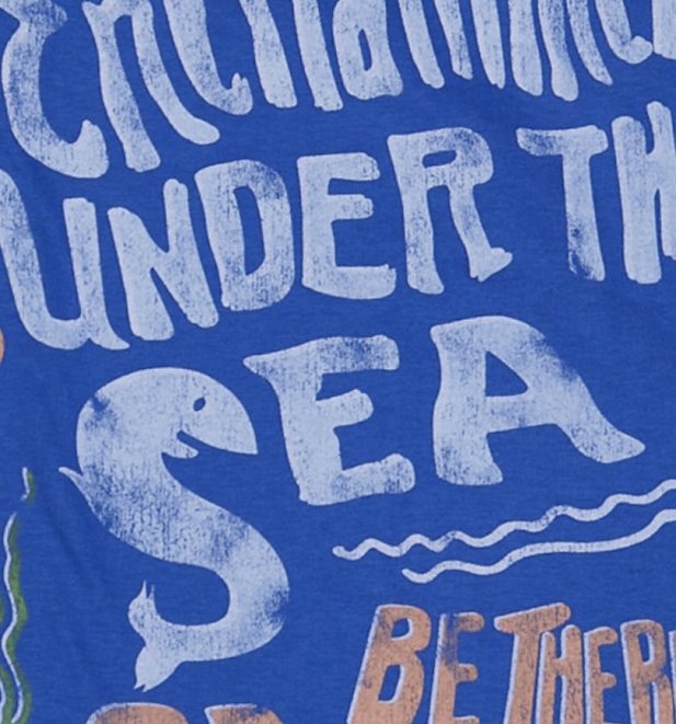 Women's Back to the Future Enchantment Under The Sea T-Shirt Women's Back to the Future Enchantment Under The Sea T-Shirt