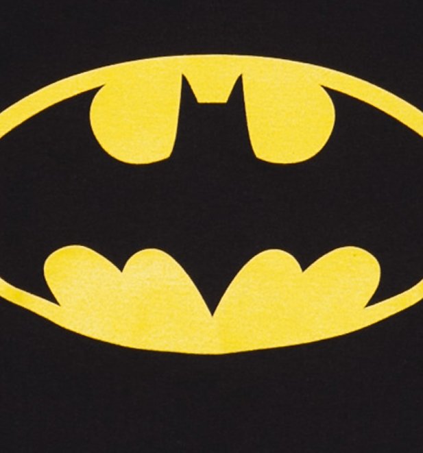 Women's Black Batman Logo DC Comics T-Shirt Women's Black Batman Logo DC Comics T-Shirt