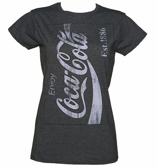 Women's Charcoal Coca-Cola Est. 1886 T-Shirt Women's Charcoal Coca-Cola Est. 1886 T-Shirt
