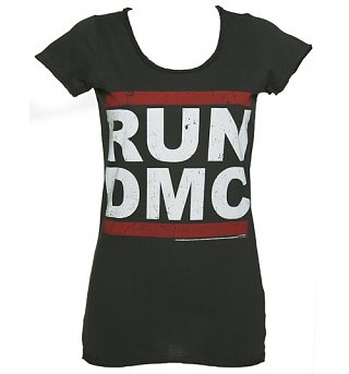 Women's Classic Run DMC Logo T-Shirt from Amplified Women's Classic Run DMC Logo T-Shirt from Amplified