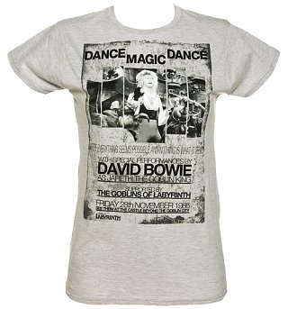 Women's Dance Magic Dance Labyrinth Poster T-Shirt Women's Dance Magic Dance Labyrinth Poster T-Shirt
