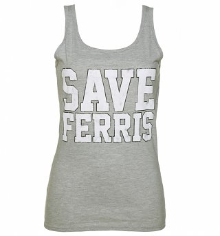 Women's Ferris Bueller Save Ferris Vest Women's Ferris Bueller Save Ferris Vest
