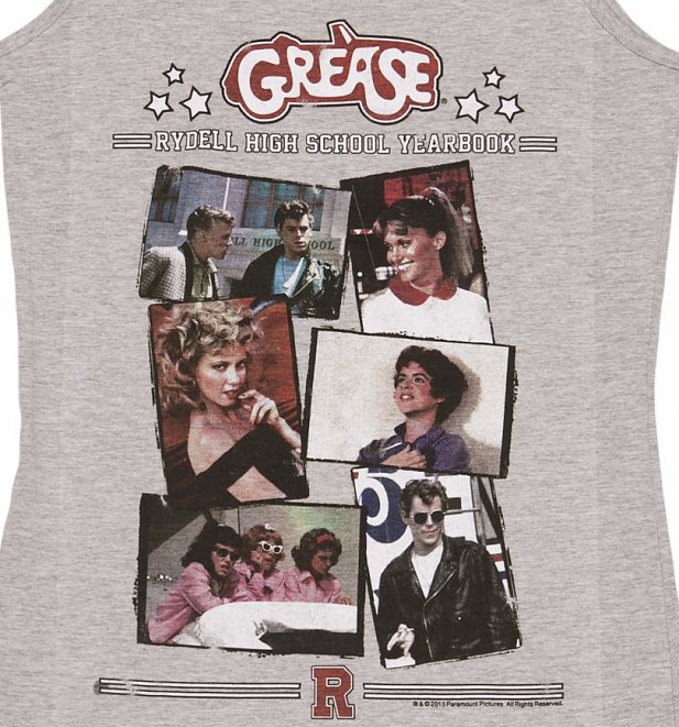 Women's Grease Rydell High Yearbook Tank Vest