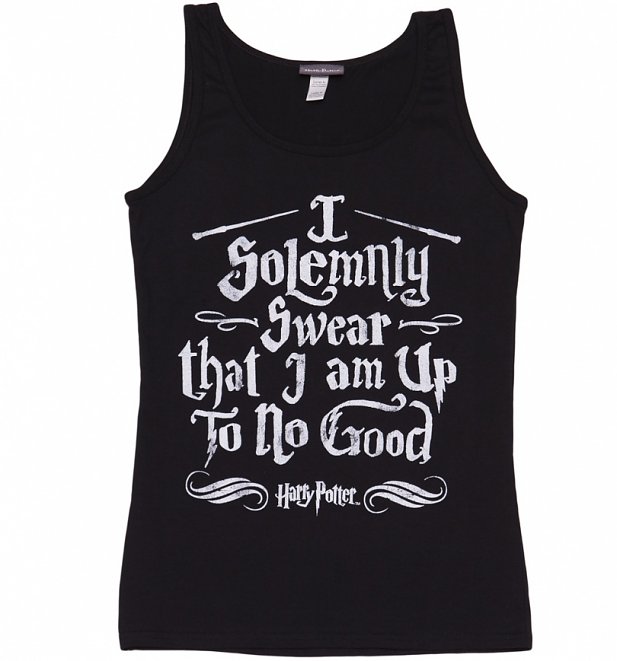 Women's Harry Potter I Solemnly Swear Mischief Managed Vest Women's Harry Potter I Solemnly Swear Mischief Managed Vest
