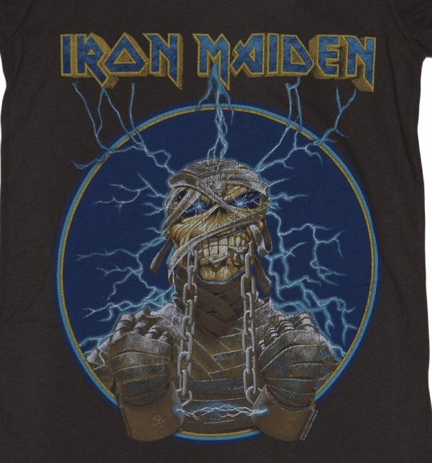 Women's Iron Maiden Mummy T-Shirt from Amplified Women's Iron Maiden Mummy T-Shirt from Amplified