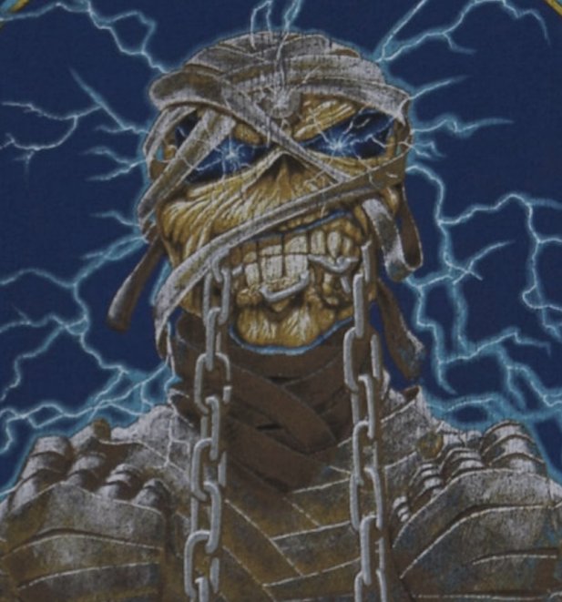 Women's Iron Maiden Mummy T-Shirt from Amplified Women's Iron Maiden Mummy T-Shirt from Amplified