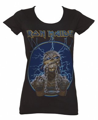 Women's Iron Maiden Mummy T-Shirt from Amplified Women's Iron Maiden Mummy T-Shirt from Amplified