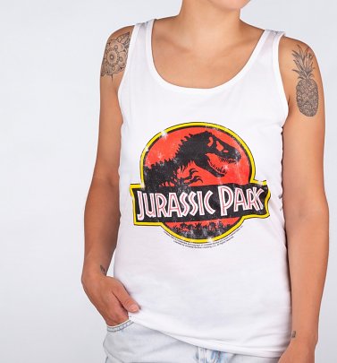 Women's Jurassic Park Logo Vest Women's Jurassic Park Logo Vest