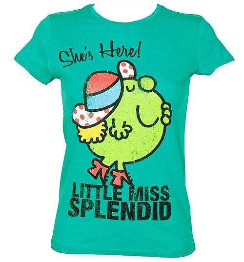 Womens Little Miss Splendid T Shirt 2861