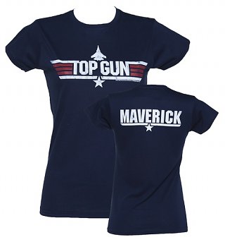 Women's Navy Top Gun Maverick T-Shirt Women's Navy Top Gun Maverick T-Shirt