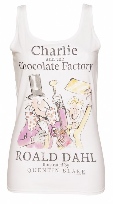 Women's Roald Dahl Charlie And The Chocolate Factory Vest Women's Roald Dahl Charlie And The Chocolate Factory Vest