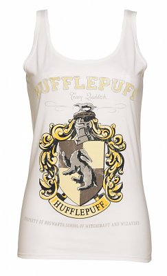 Women's White Harry Potter Hufflepuff Team Quidditch Vest Women's White Harry Potter Hufflepuff Team Quidditch Vest