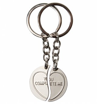 Love Hearts Two Part Keychain Love Hearts Two Part Keychain