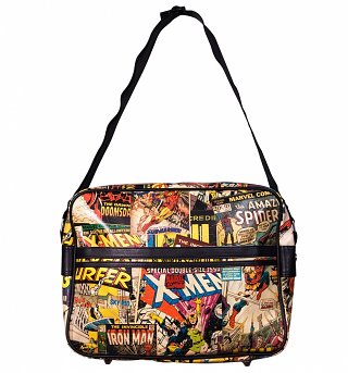 Marvel Comics Characters Messenger Bag Marvel Comics Characters Messenger Bag