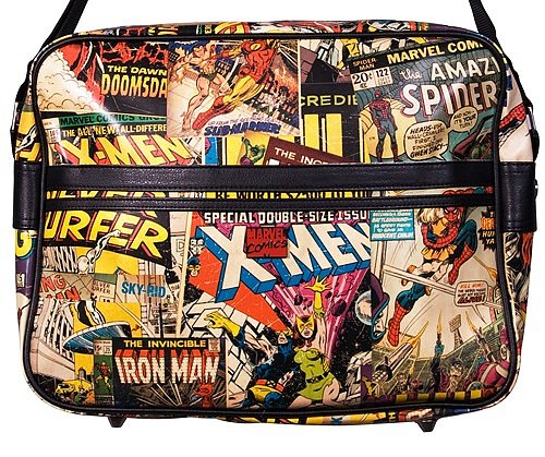 Marvel Comics Characters Messenger Bag Marvel Comics Characters Messenger Bag