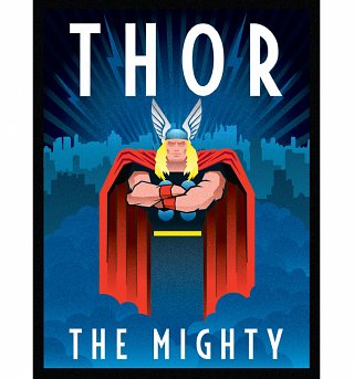 Marvel Comics Thor Deco Canvas Print 30 x 40cm Marvel Comics Thor Deco Canvas Print 30 x 40cm