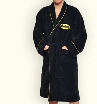 Men's Batman Dressing Gown Men's Batman Dressing Gown
