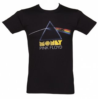 Men's Black Pink Floyd Money T-Shirt Men's Black Pink Floyd Money T-Shirt