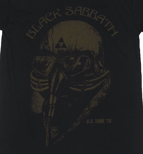 Men's Black Sabbath Tour T-Shirt Men's Black Sabbath Tour T-Shirt