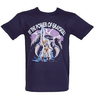 Men's By The Power Of Grayskull He-Man T-Shirt Men's By The Power Of Grayskull He-Man T-Shirt