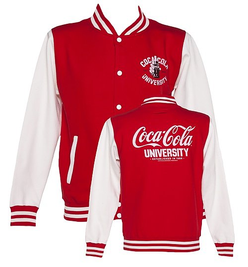 Men's Coca-Cola University Varsity Jacket Men's Coca-Cola University Varsity Jacket