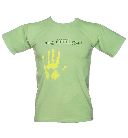 Unisex Green To Yellow Heat Sensitive TShirt from Global Technacolour