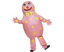 Men's Mr Blobby Fancy Dress Costume Men's Mr Blobby Fancy Dress Costume