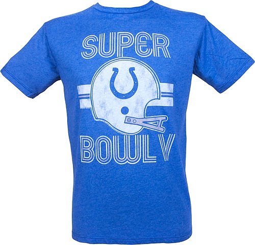 Men's NFL Baltimore Colts Super Bowl T-Shirt from Junk Food