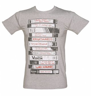 Men's Old School Video Tapes Collection T-Shirt Men's Old School Video Tapes Collection T-Shirt