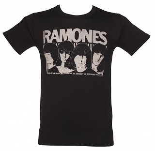 Men's Ramones Odeon Poster T-Shirt Men's Ramones Odeon Poster T-Shirt